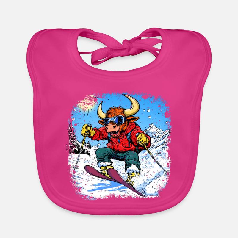 Ski Taurus Bavoir bio Bébé