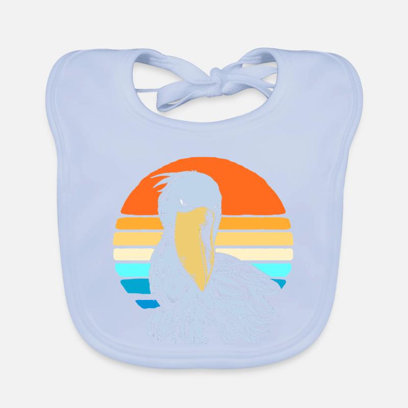 Becco a scarpa Bavaglino ecologico per neonato