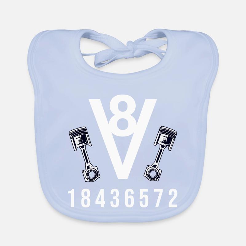 V8 Symphonie  Baby Bio-Lätzchen