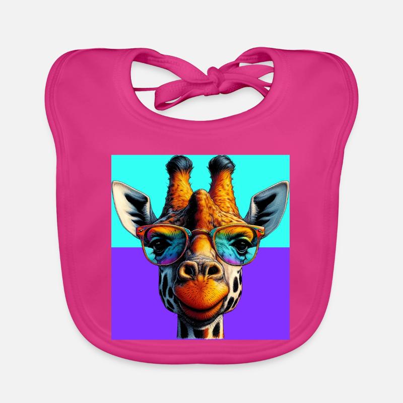 giraffe Organic Baby Bibs