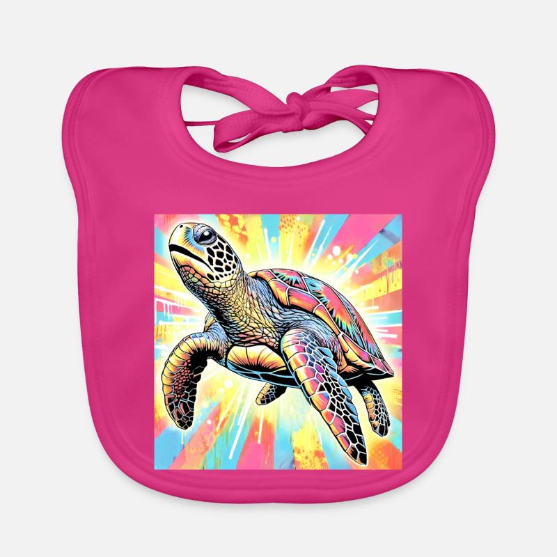 turtle Organic Baby Bibs