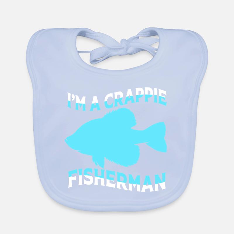 Poisson-lune Marigane Perche Bavoir bio Bébé
