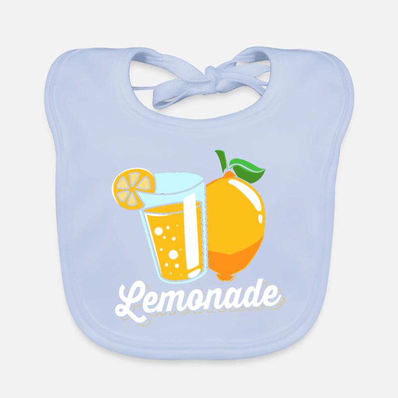 Lemonade, lemonade stand, lemonade Organic Baby Bibs