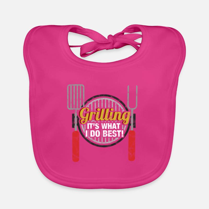 Barbecues - I can do that best Organic Baby Bibs