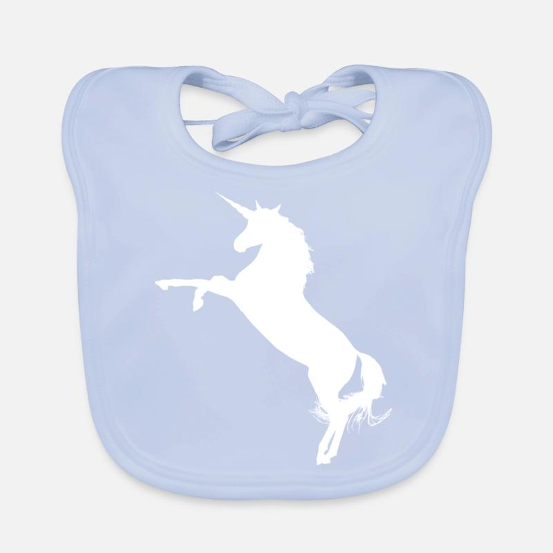Simple unicorn gift idea Organic Baby Bibs