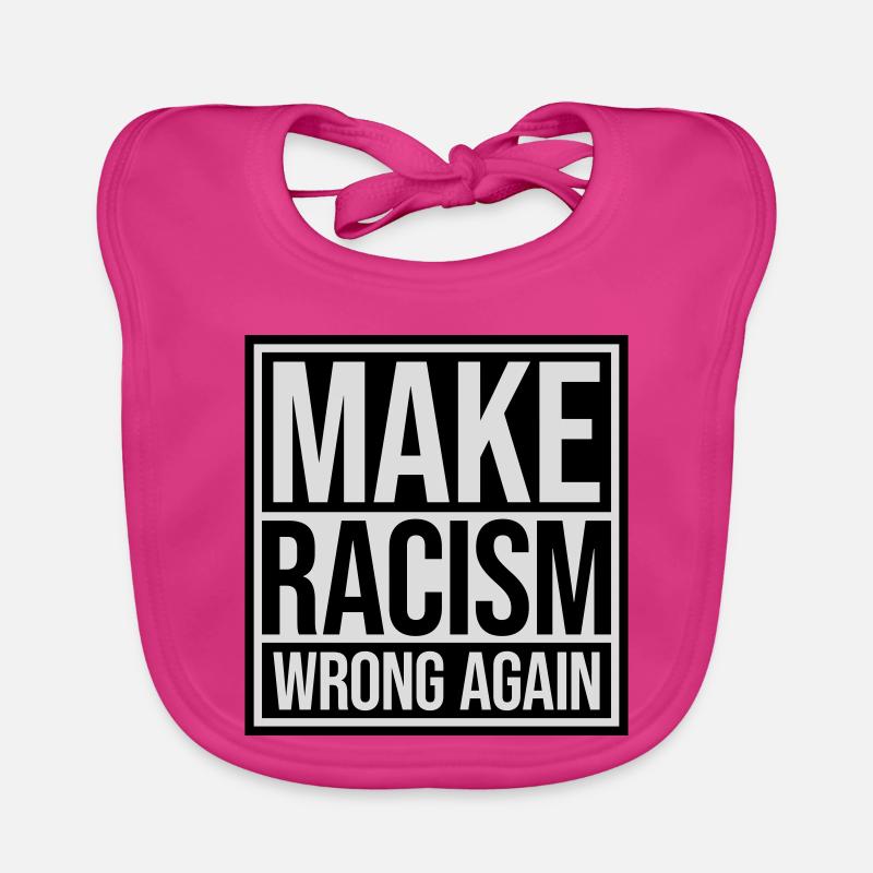 Rendre le racisme répréhensible Bavoir bio Bébé