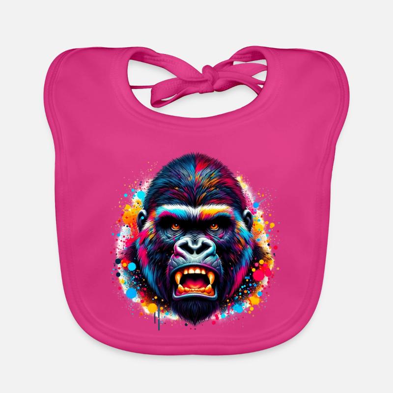 Gorilla Organic Baby Bibs