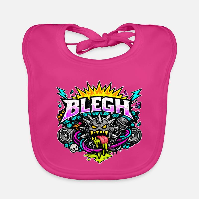 Édition Blegh Comic Bavoir bio Bébé