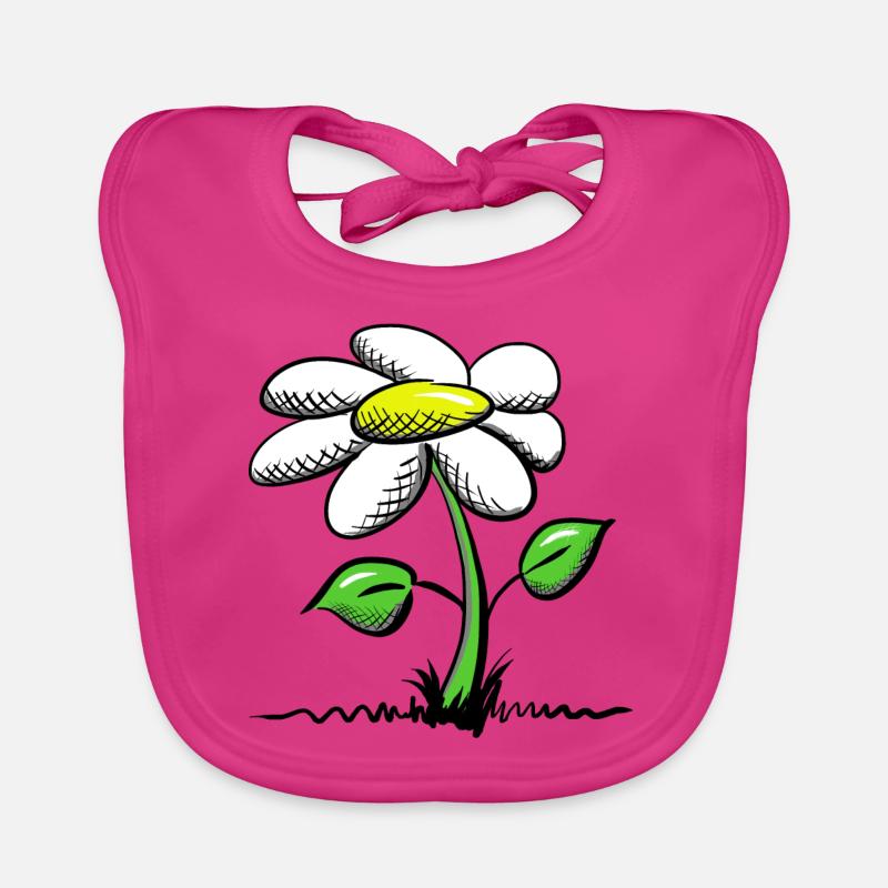 Gaensebluemchen Geschenk Baby Bio-Lätzchen