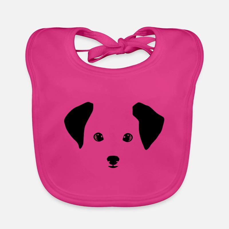 Hund, Hündchen Baby Bio-Lätzchen