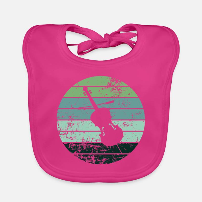 Violoncelle Bavoir bio Bébé