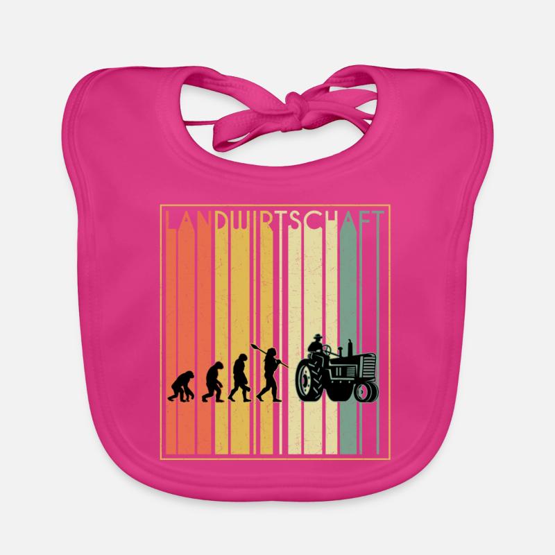 Traktor Shirt · Landwirtschaft · Evolution Baby Bio-Lätzchen