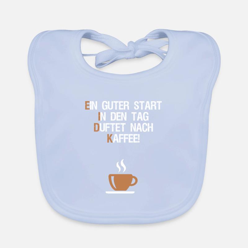 Coffee Gift Idea Organic Baby Bibs
