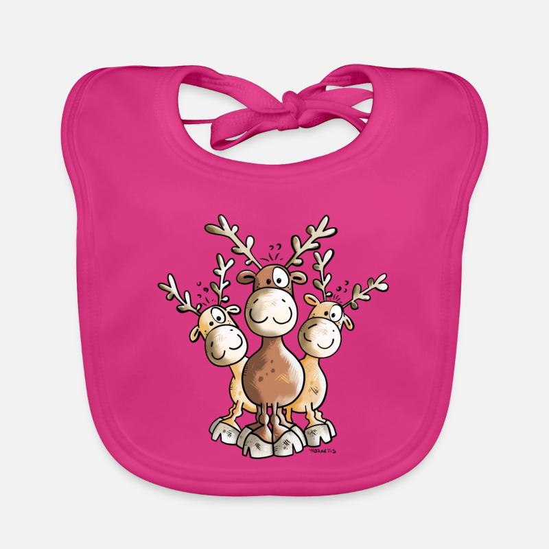Alces alces Bavoir bio Bébé