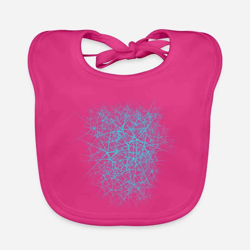 Nano structure - texture design Organic Baby Bibs
