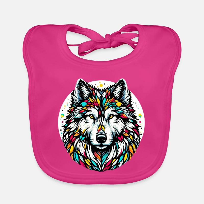 Wolf Baby Bio-Lätzchen
