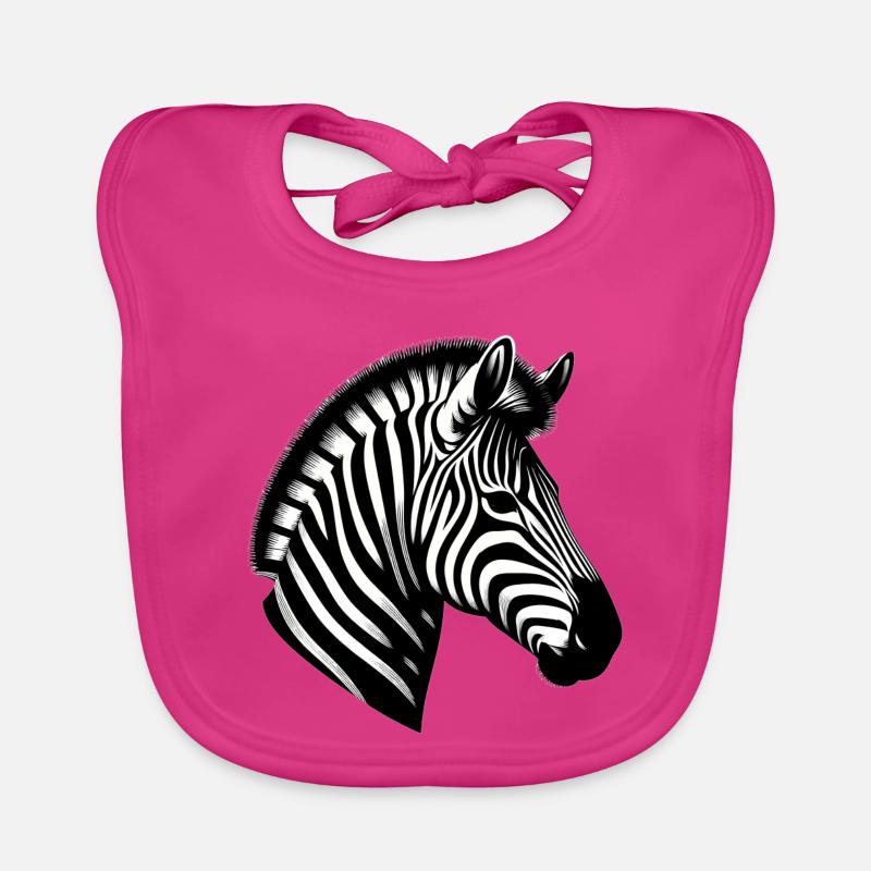Zebra Baby Bio-Lätzchen