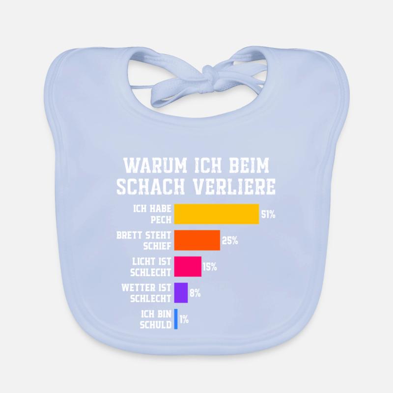 Warum ich beim Squash verliere Squash Baby Bio-Lätzchen