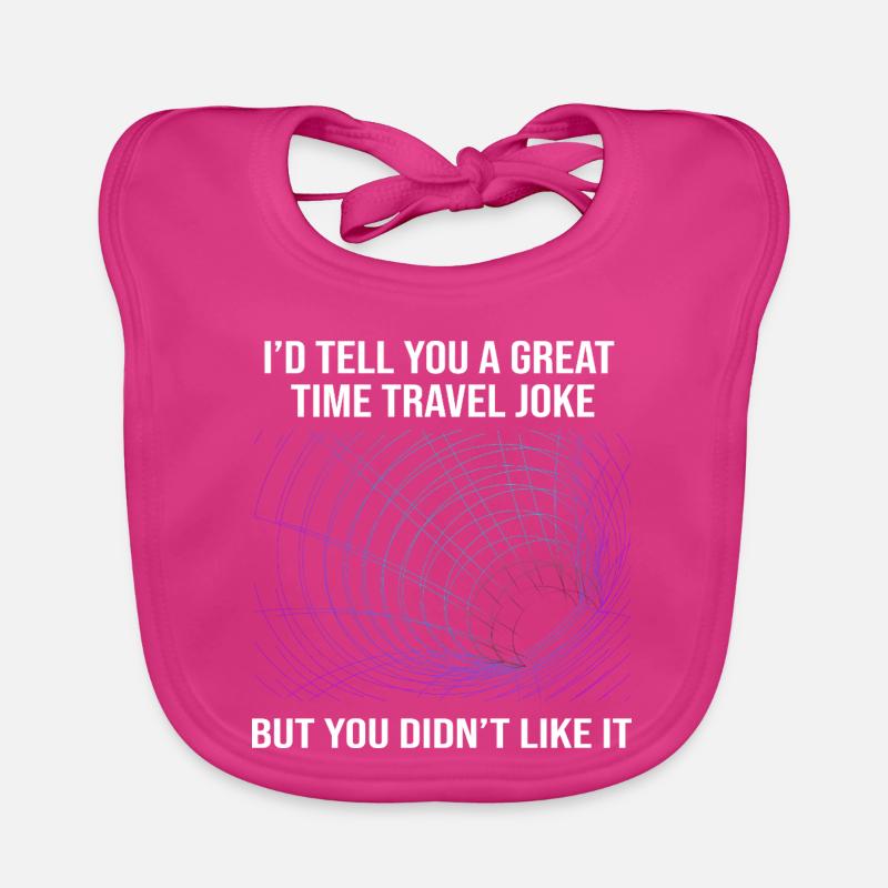 Time travel Organic Baby Bibs