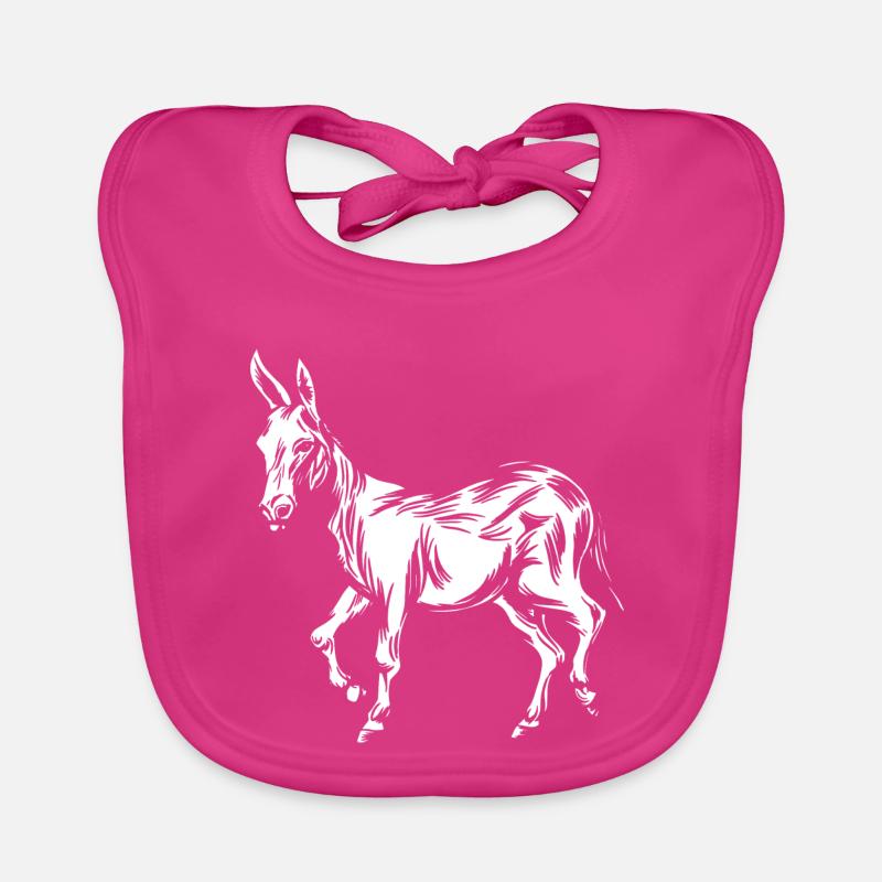 Mule d’âne Bavoir bio Bébé