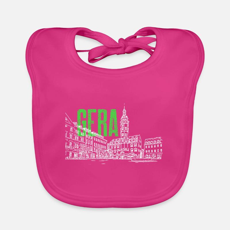 Ostthüringen Merch - Geras Markt Baby Bio-Lätzchen