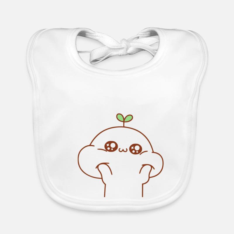 Idée de cadeau mignon de Hamster Comic Bavoir bio Bébé