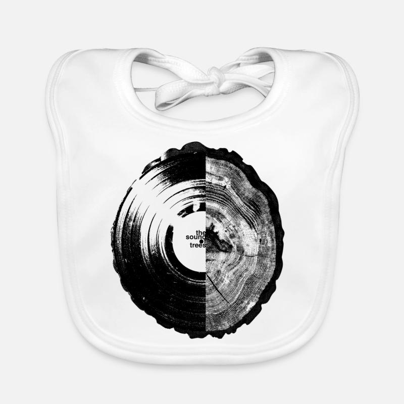 Son de tees, de vinyles et de cernes Bavoir bio Bébé