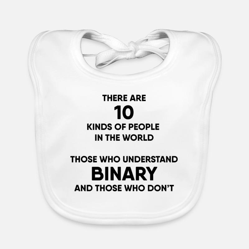 Informatik - Binärsystem Baby Bio-Lätzchen