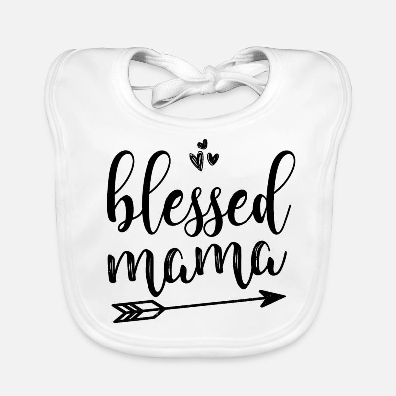 Mutter Mama Baby Bio-Lätzchen