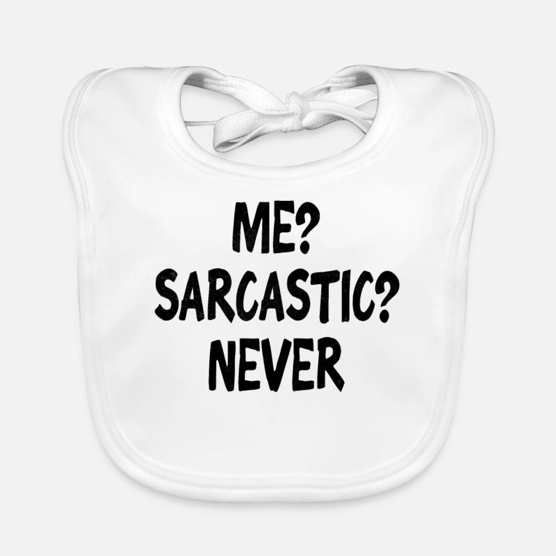 sarcasme Bavoir bio Bébé