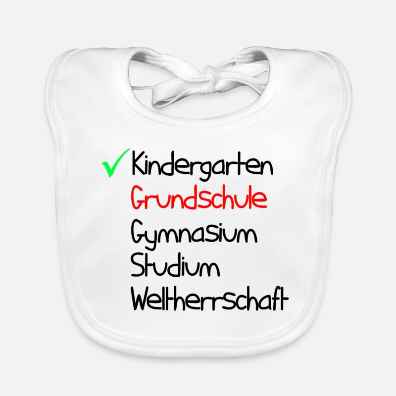 Schooling Funny Future Plan ToDo Gift Organic Baby Bibs