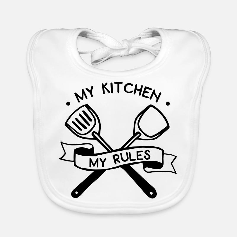 My Kitchen My Rules Baby Bio-Lätzchen