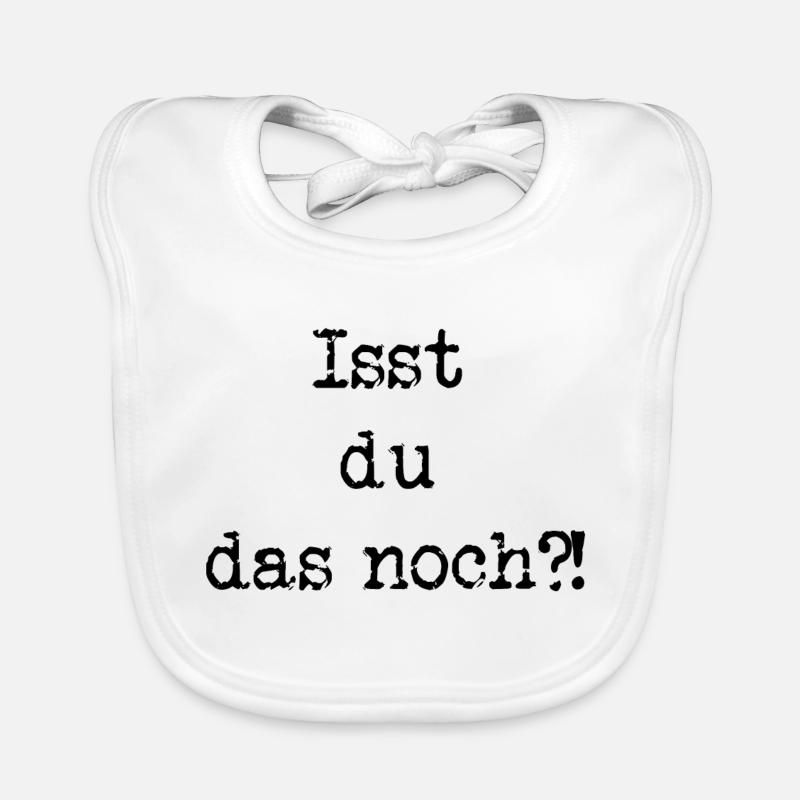 Est-ce que tu manges encore ça?! Bavoir bio Bébé