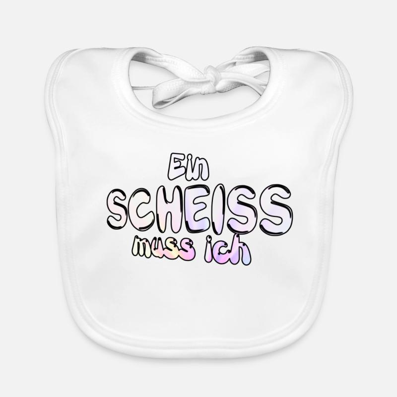 A shit I must say funny Organic Baby Bibs