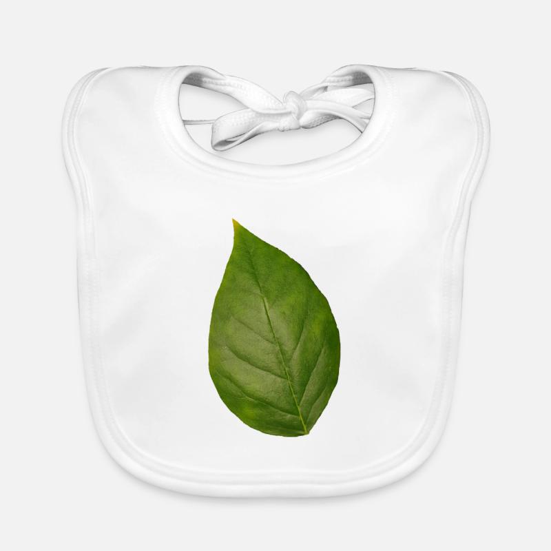 Leaf tree plant spring summer autumn green Organic Baby Bibs
