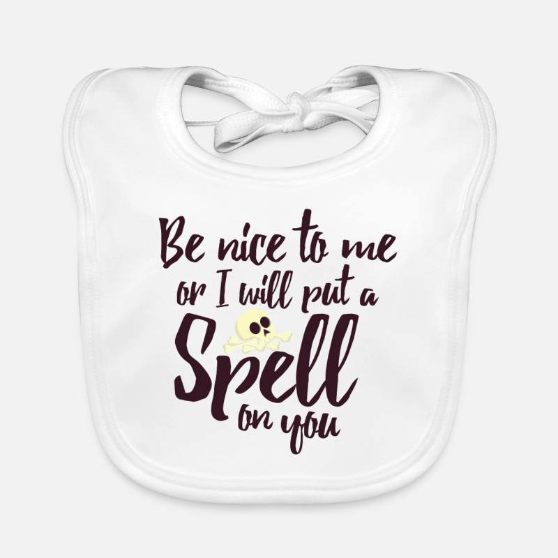 Os crâne crâne os halloween cadeau Bavoir bio Bébé