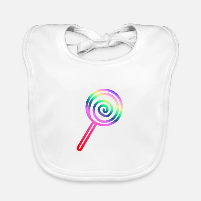 Lolli | Lollipop Candy Candy Sweet Gift Organic Baby Bibs