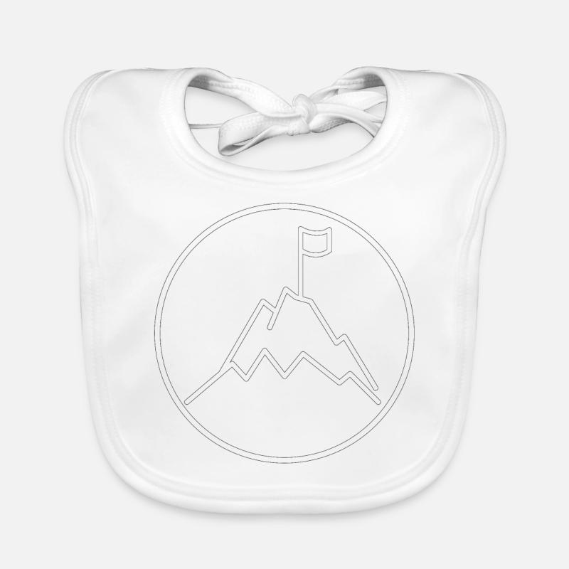 Mountain peak Organic Baby Bibs