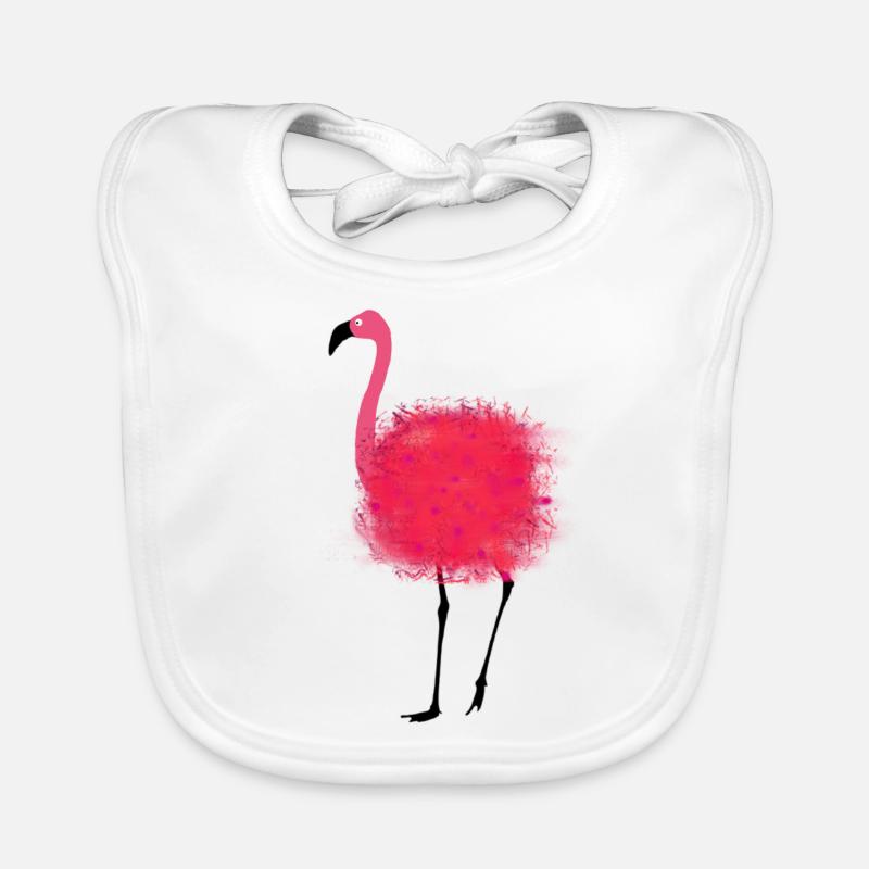 FLAMINGO Organic Baby Bibs