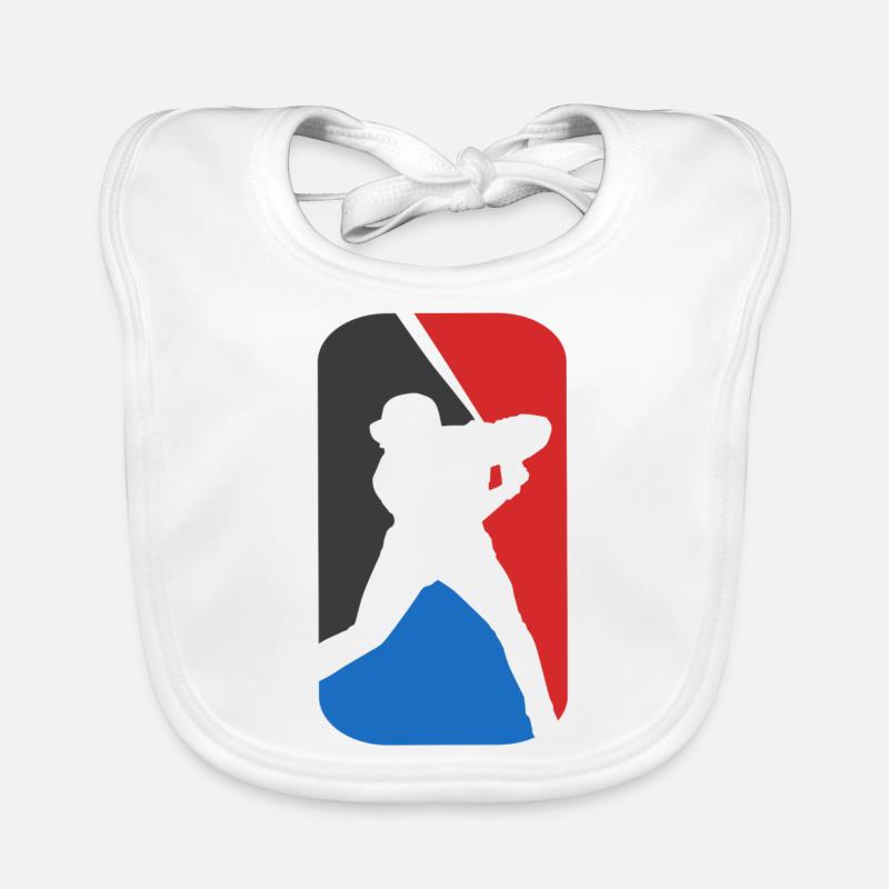 Baseball Baby Bio-Lätzchen