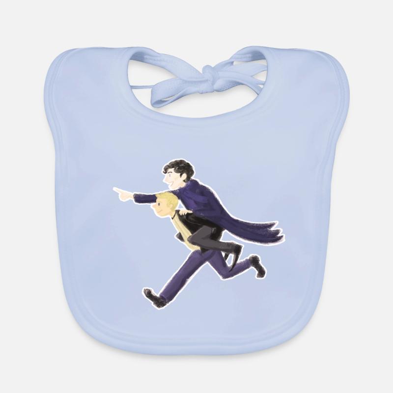Prêts pour l'enquête! Bavoir bio Bébé