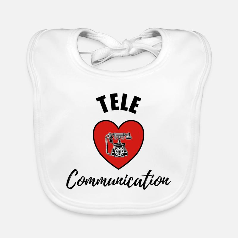 Telecommunication Baby Bio-Lätzchen