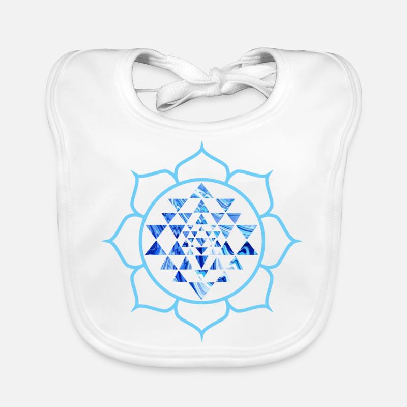 sri yantra e 80 Bavoir bio Bébé