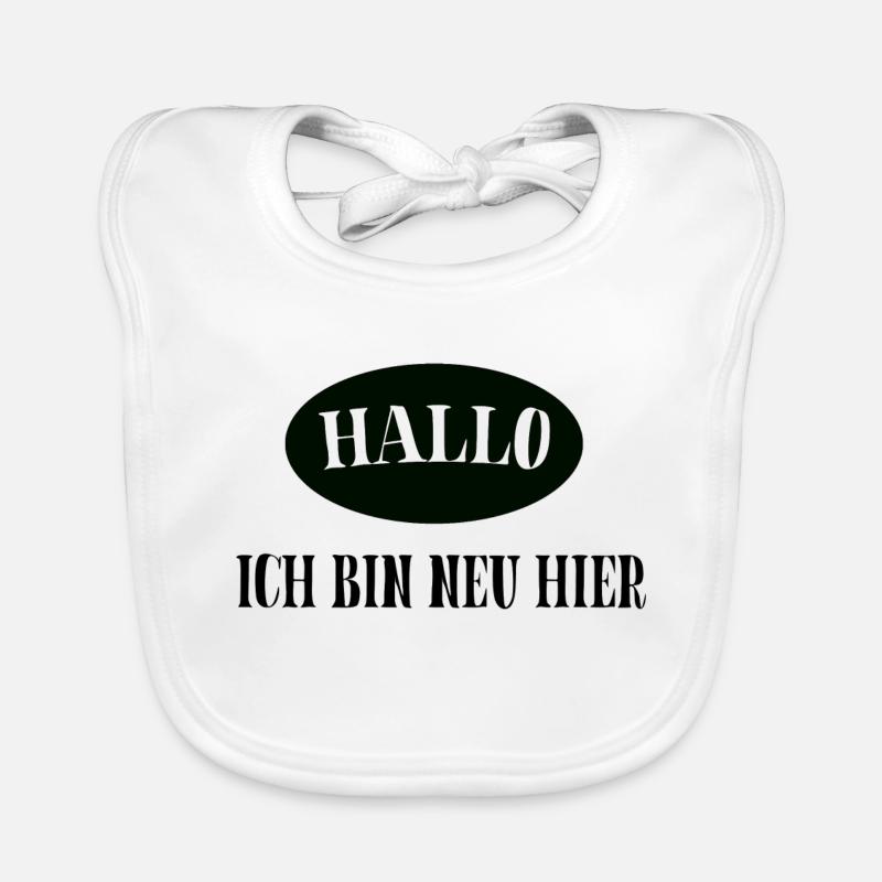 Hallo ich bin NEU HIER Baby Bio-Lätzchen