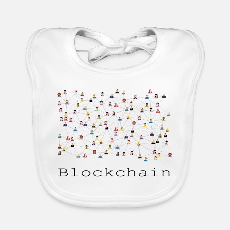 Blockchain Baby Bio-Lätzchen