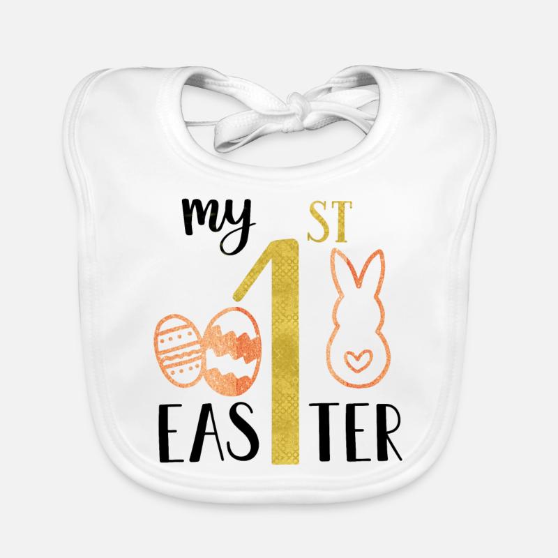 My 1st Easter Organic Baby Bibs