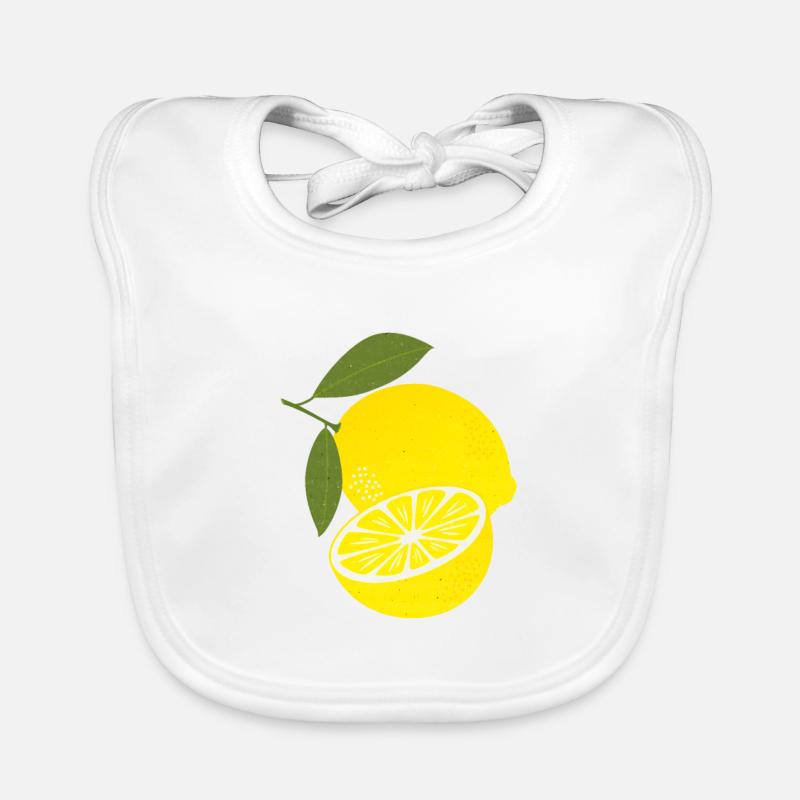 Citron Bavoir bio Bébé