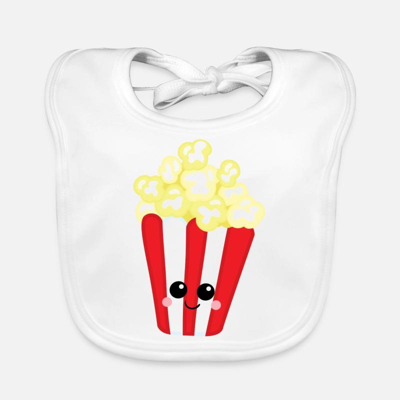 pop-corn Bavoir bio Bébé