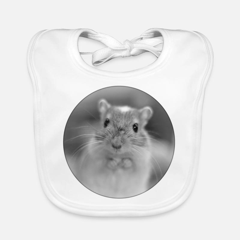 Gerbil Ida Organic Baby Bibs
