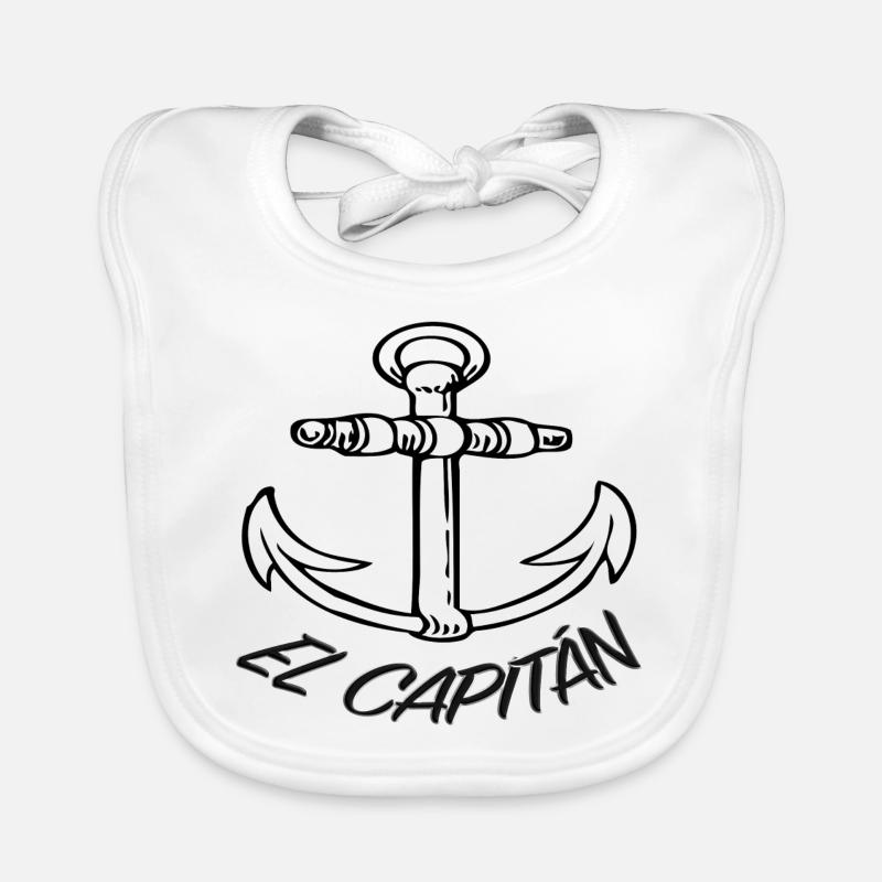 The Captain Organic Baby Bibs